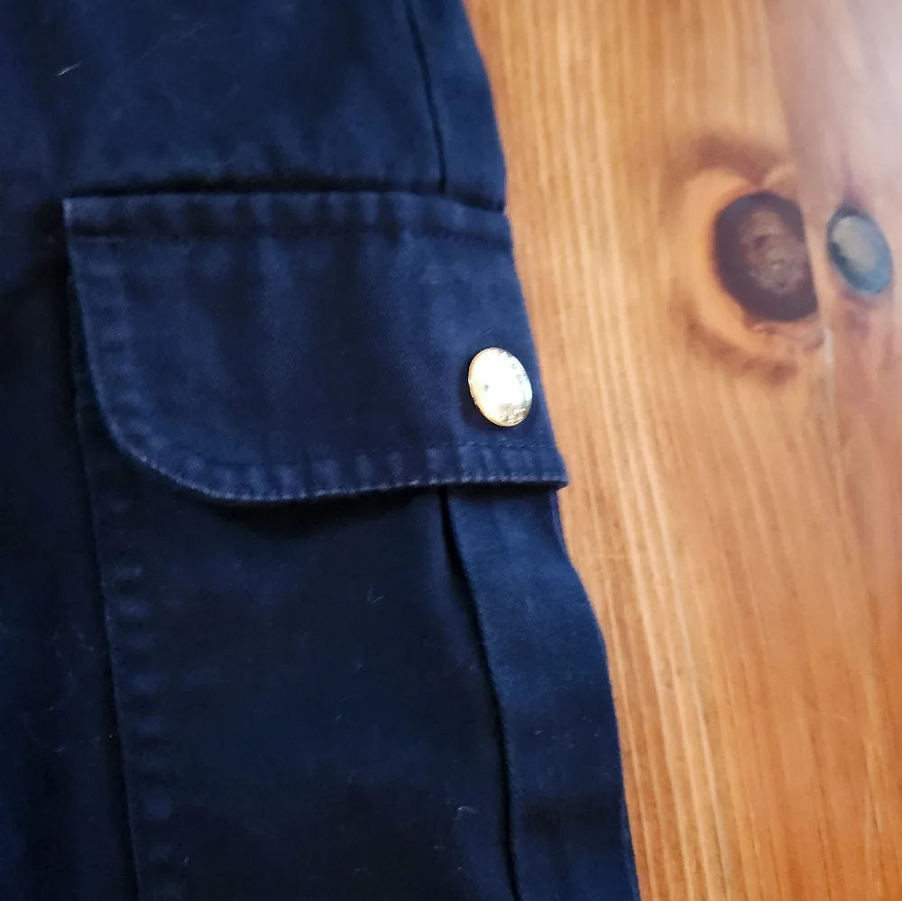 Chaps Never Worn Navy Blue Shorts.  Size 24W.  Has 46 inch waist.